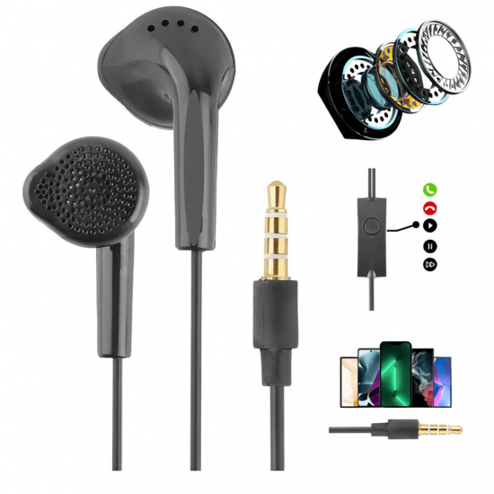 Fone de Ouvido P3 com Microfone - kivee kv034