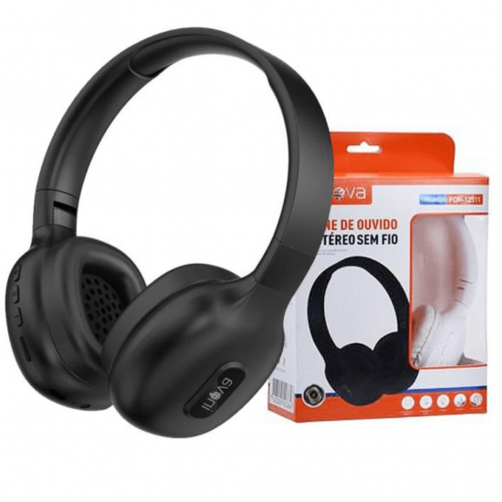 Fone De Ouvido Sem Fio Inova Air Bluetooth 5.3 headset AP subwoofer - FON-12511