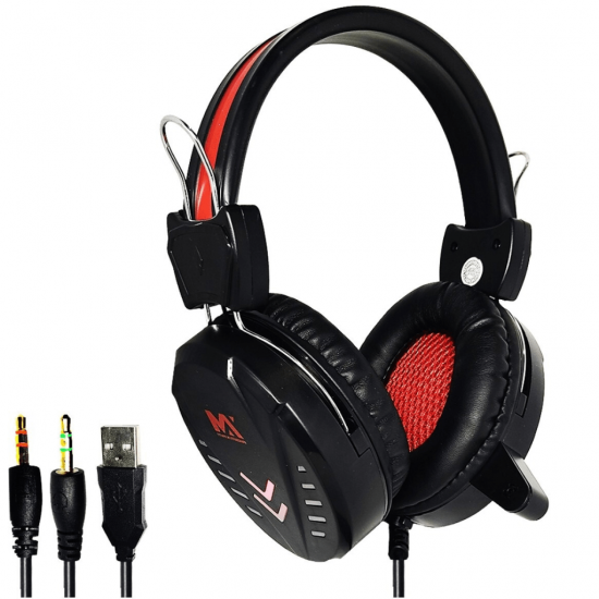 Fone Headset Gamer Led Rgb Usb com Microfone - Max-G010
