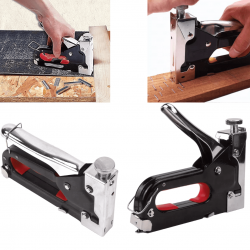 Grampeador Tapeceiro Alta Pressão Profissional Manual