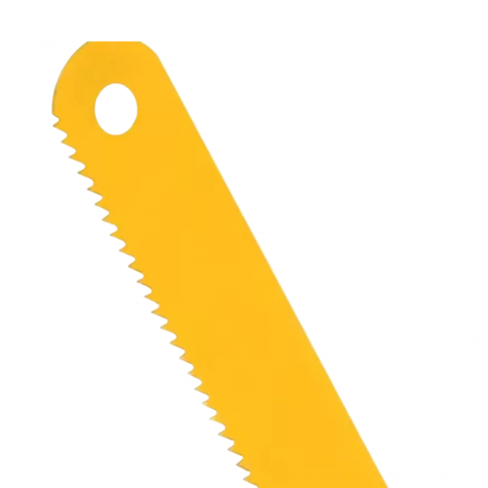 Jogo 2 lâmina segueta flexível 24 dentes arco de serra manual 12pol. corta madeira ferro