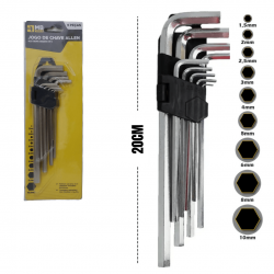 JOGO DE CHAVE ALLEN GRANDE