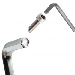 JOGO DE CHAVE ALLEN TOP PROS COM 9 PECAS + SUPORTE