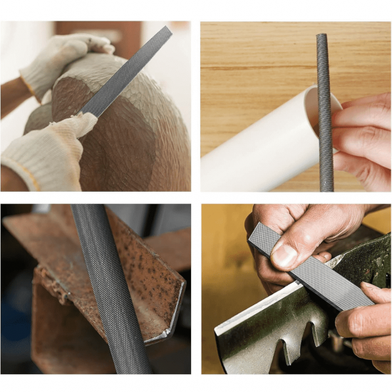 Jogo de Limas Cabo Plástico com 5 Peças - GB59146