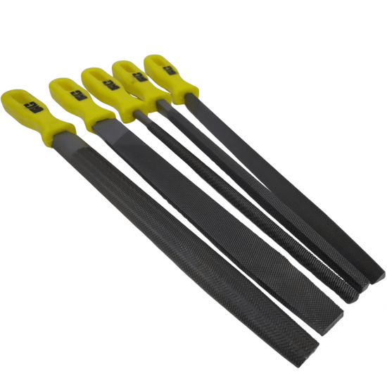 Jogo de Limas Cabo Plástico com 5 Peças - GB59146