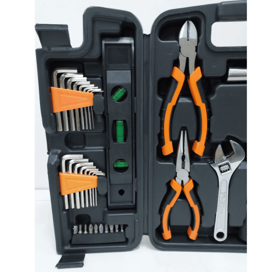 Jogo Ferramentas Completo Maleta Profissional 50 Peças + 150 pregos