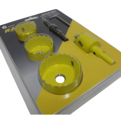 jogo Serra Copo 6 Peças 32mm A 54mm Para metal, aluminio , aço e madeira - RBM-6000