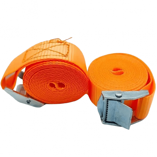 Kit 2 Cinta Amarração de Carga sem Catraca 2,5 Metros x 25mm - GB54496