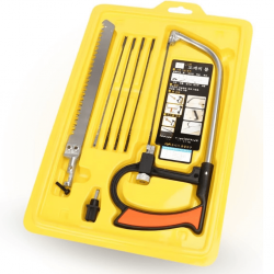 KIT DE ARCO E SERRA AJUSTAVEL COM 7 PECAS -  GB59208