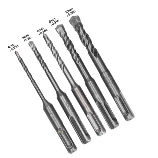 KIT DE BROCAS SDS PLUS ENCAIXE RAP C5PCS