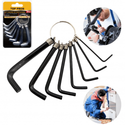 KIT DE CHAVES ALLEN CHAVEIRO 8 PCS