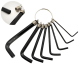 KIT DE CHAVES ALLEN CHAVEIRO 8 PCS