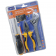 KIT DE FERRAMENTAS - 1 CHAVE DE FENDA, 1 ALICATE E 1 CHAVE INGLESA - MD-12765 - INOVA