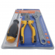 KIT DE FERRAMENTAS - 1 CHAVE DE FENDA, 1 ALICATE E 1 CHAVE INGLESA - MD-12765 - INOVA
