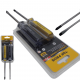 Kit de Ferramentas 2 Peças Chave de Fenda e Philips Imantada Plástico Metal - Top Pros