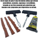 Kit de Reparo a Frio para Pneu sem Câmara Macarrão Borracheiro