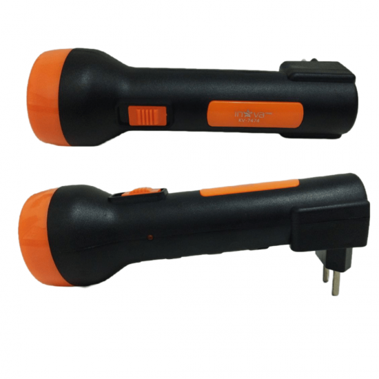 Lanterna  Recarregável Bivolt Acampar Camping Trilha com 1 e 5 leds 0,5w