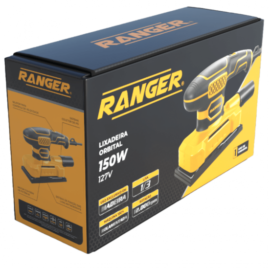 LIXADEIRA ORBITAL 150W LIXA 1/3 127V Ranger