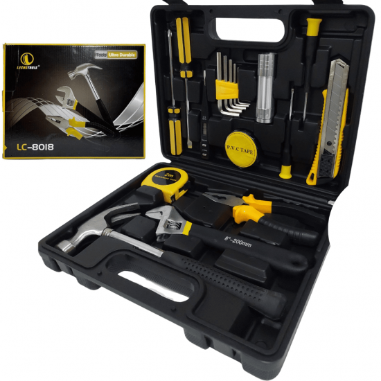 MALETA PARA FERRAMENTAS KIT ULTRA DURABLE LECHGTOOLS - LC-8018