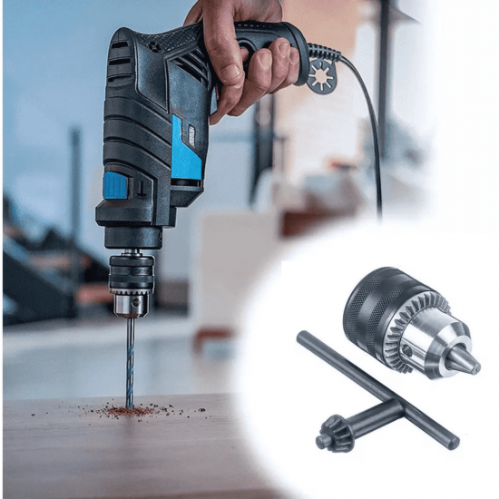 Mandril Para Furadeira Com Chave 1,5-10mm