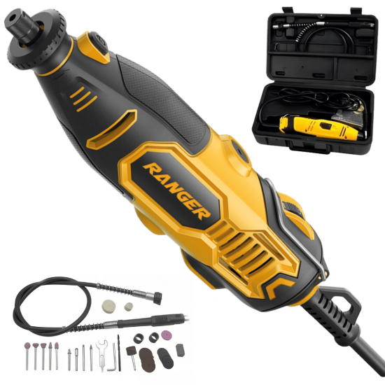 MICRO RETIFICA 135W 40 PCS COM MALETA 127V Ranger