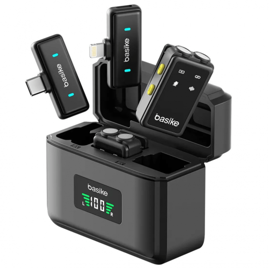 Microfone Lapela Gravação Profissional Cancelamento De Ruído