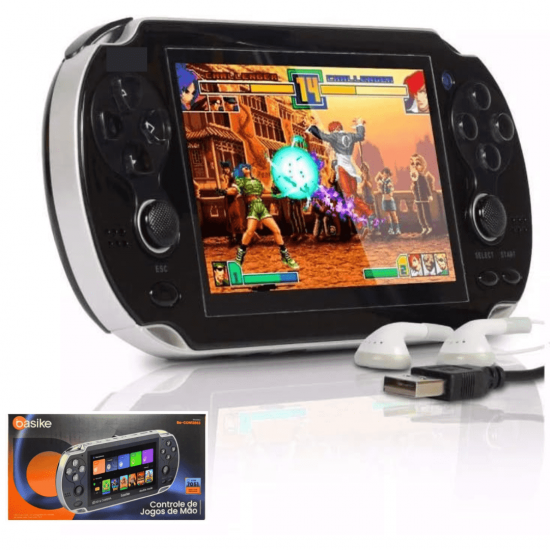 Mini Video Game Portátil Controle + De 1000 Jogos Basike