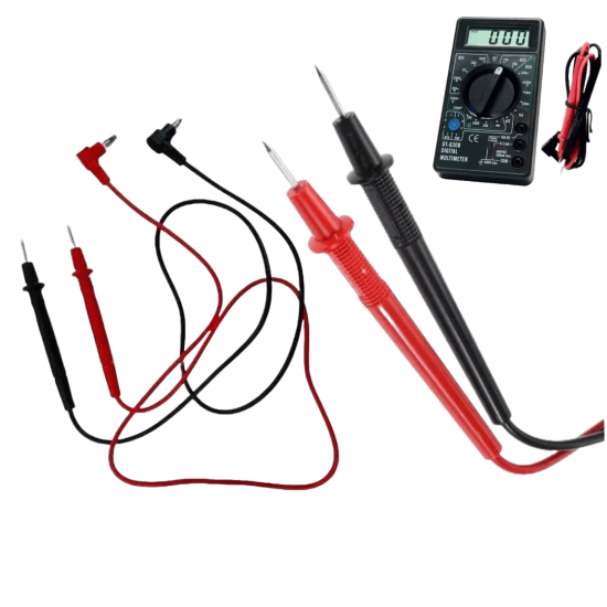 Multímetro Digital Voltímetro Medidor de Voltagem LCD - GB54040