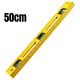 Nível De Mão 50CM Nivelador Profissional Amarelo Em Resina Com 3 Bolhas Régua pvc