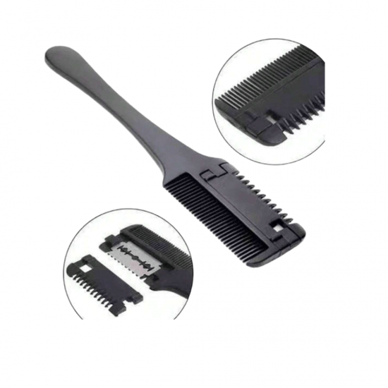 Pente Navalha Aparador Lâmina Desfia Tira Volume