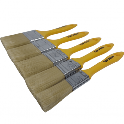 Pincel de cerdas macias para pinturas em geral com diversos tamanhos - top pros