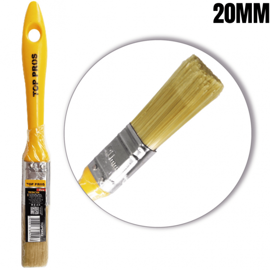 Pincel de cerdas macias para pinturas em geral com diversos tamanhos - top pros