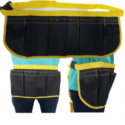 Pochete de Ferramentas Profissional com 13 Bolsos