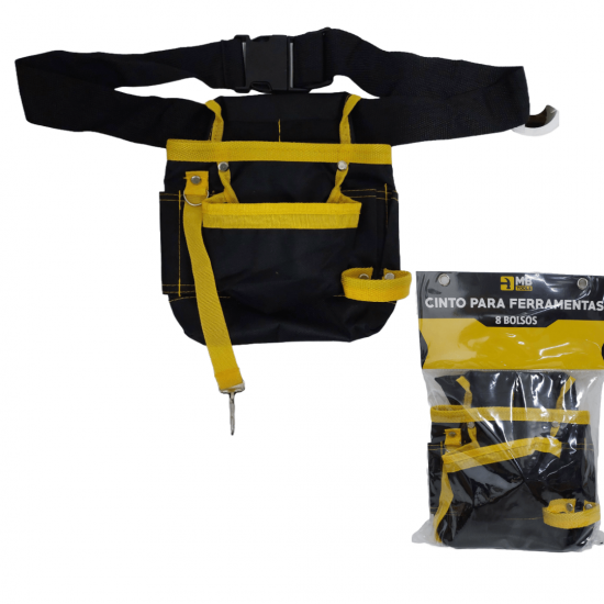 POCHETE PORTA FERRAMENTAS 8 BOLSOS
