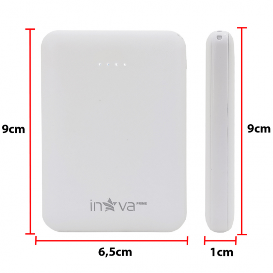 Power Bank Carregador Portátil Slim 5000mAh 2 Usb -Original da INOVA PRIME
