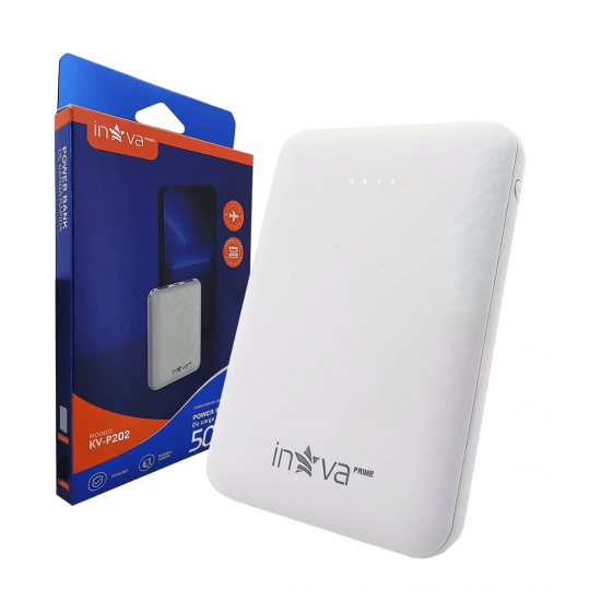 Power Bank Carregador Portátil Slim 5000mAh 2 Usb -Original da INOVA PRIME