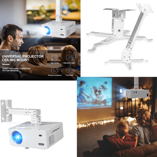 SUPORTE PROJETOR DATASHOW TETO PAREDE