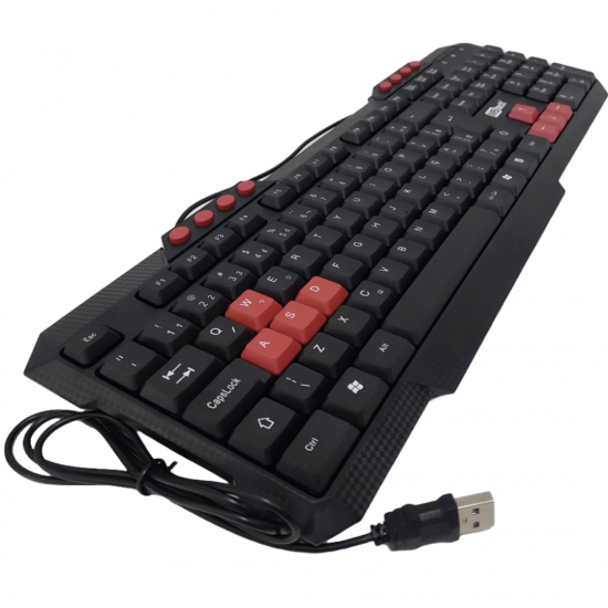 Teclado Game Multimidia Shortcut Usb K5