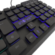 Teclado Gamer Led Com Fio Usb Ultra Silencioso Ergonômico Inova