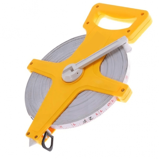 Trena Fita Metrica 30 e 50 Metros com Manivela - MBtools