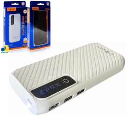 Power Bank Inova com 10000mAh 3 Portas Usb com Display LCD - Inova