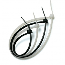 Abraçadeira de Nylon Pacote com 100 e 50 Unidades Cintas Plásticas