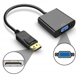 Cabo conversor display port P/ vga video - INOVA