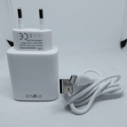 Carregador De Celular 3.1A 2 Portas USB e Cabo Lightning INOVA