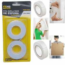 FITA DUPLA FACE 1,2m X 18mm